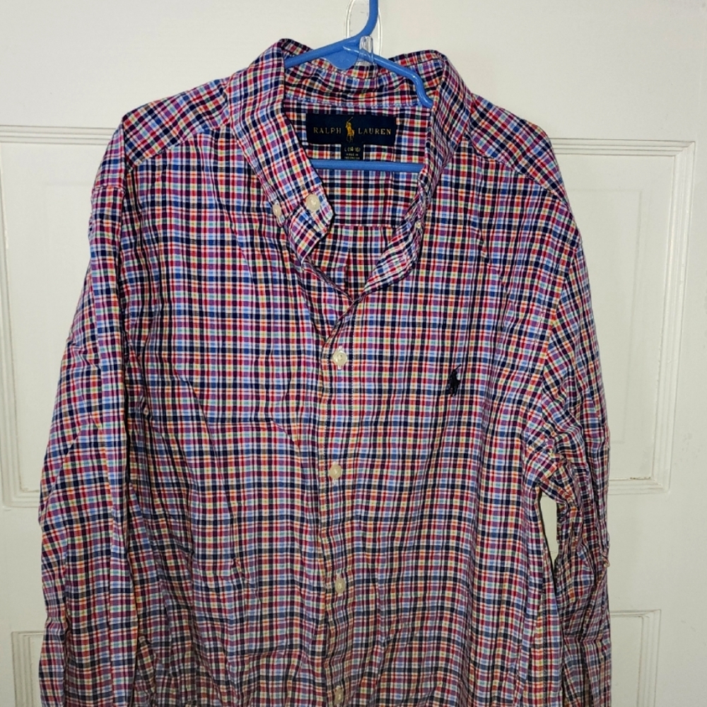 Boys Ralph Lauren Multicolor Plaid Shirt